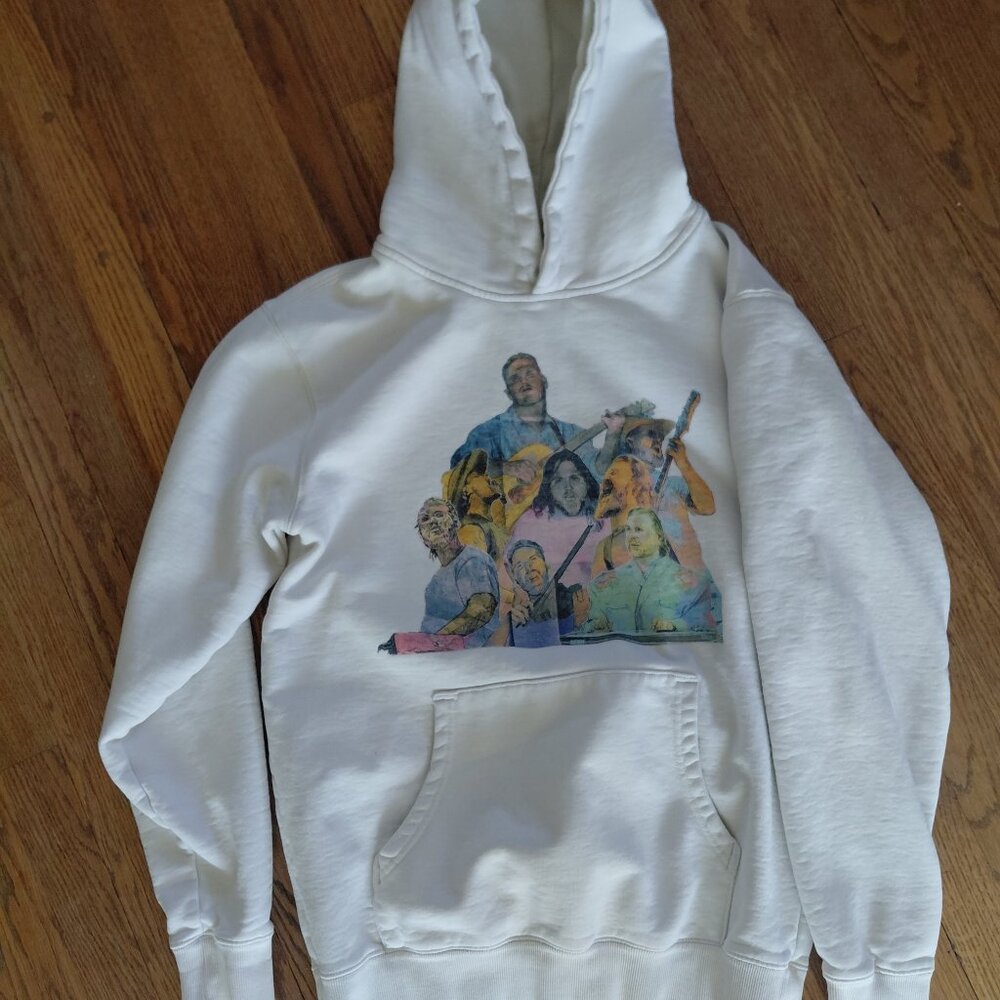 Official Zach Bryan 2024 “Quittin’ Time” Tour Hoodie Size Medium Thick Material